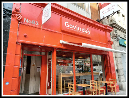 Govinda's Restaurant, Middle Abbey St, Dublin 1.