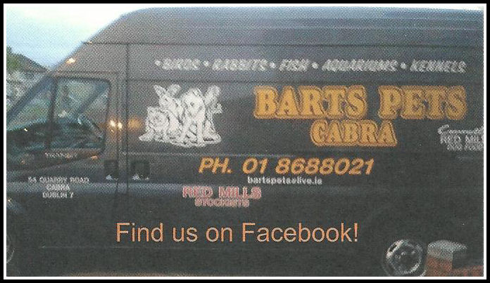 Barts Pets, 54 Quarry Road, Cabra, Dublin 7