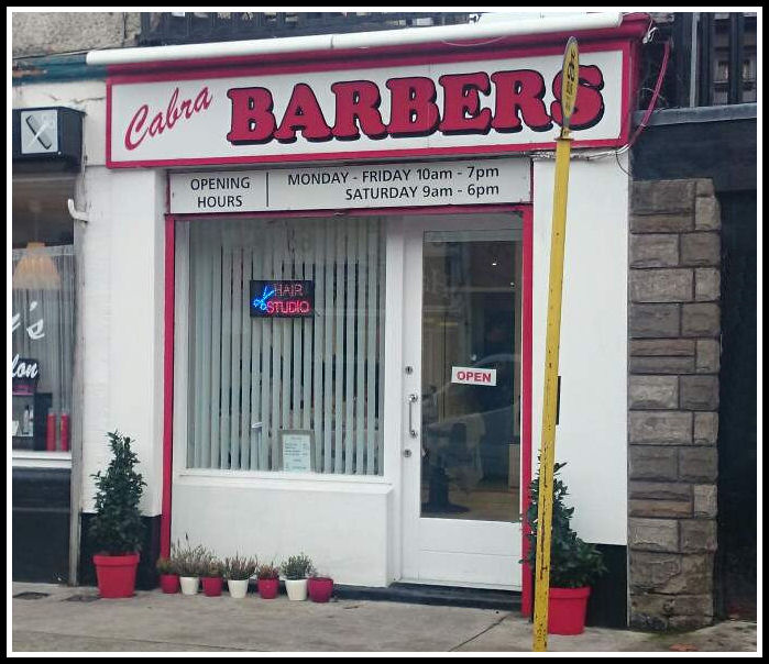 Cabra Barber Shop - Tel: 085 811 3457