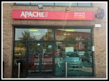 Apache Pizza, Blanchardstown, D15 - Tel: 01 822 8888