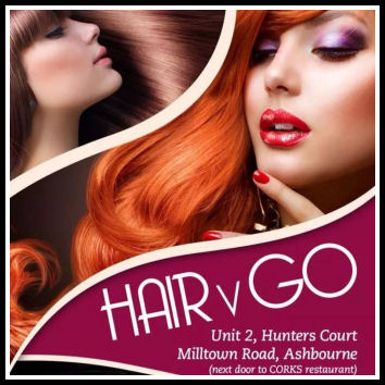 Hair v Go Hair Salon, Ashbourne - Tel: 01 835 2222 / 087 747 8316