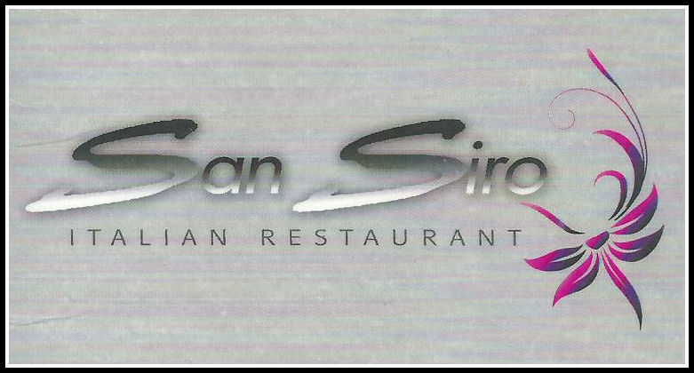 San Siro Italian Restaurant - Tel: 01 849 9777